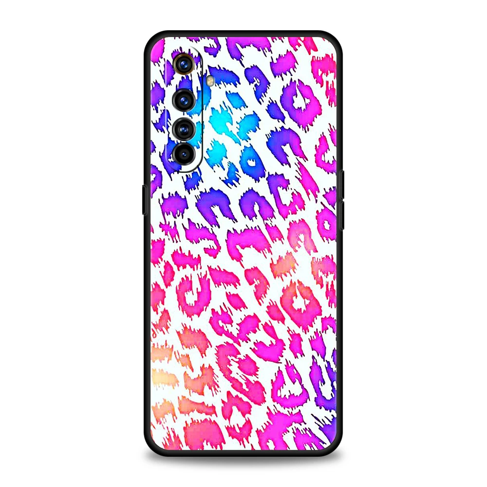 Tiger Leopard Print Panther Soft For Realme 9 Pro GT2 6 7 8 10 C11 C21Y C25 C35 GT Neo 2 3 3T Pro Plus 5G Shockproof Phone Cover