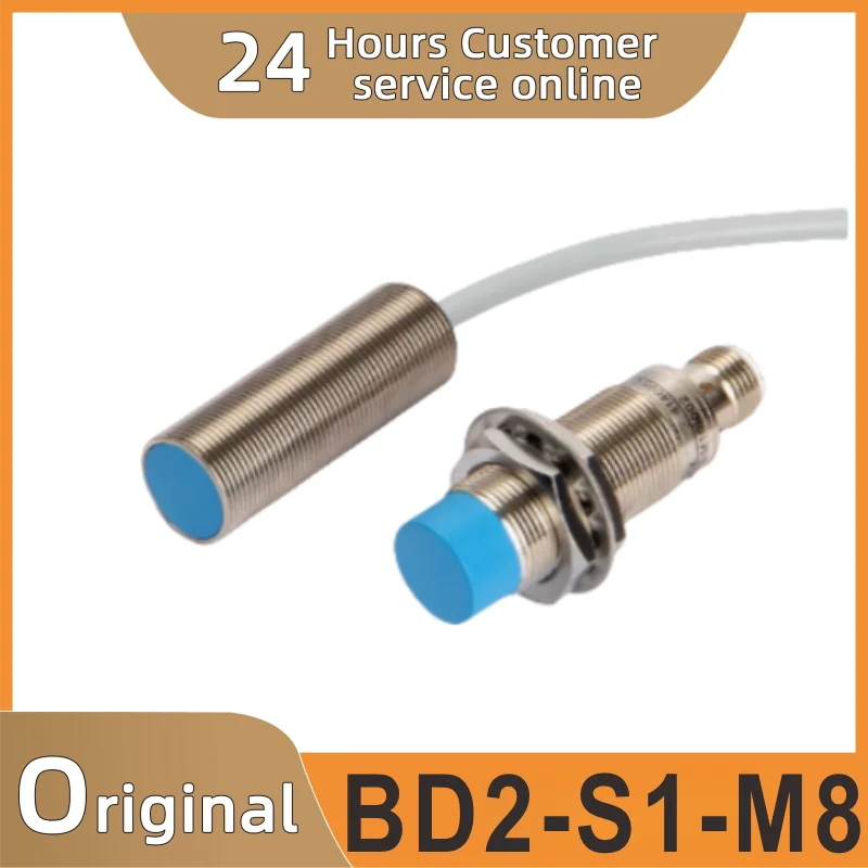 

3PCS BD2-S1-M8 BD2-S2-M8 BD2-S1-M12 BD2-S2-M12 proximity switch sensor