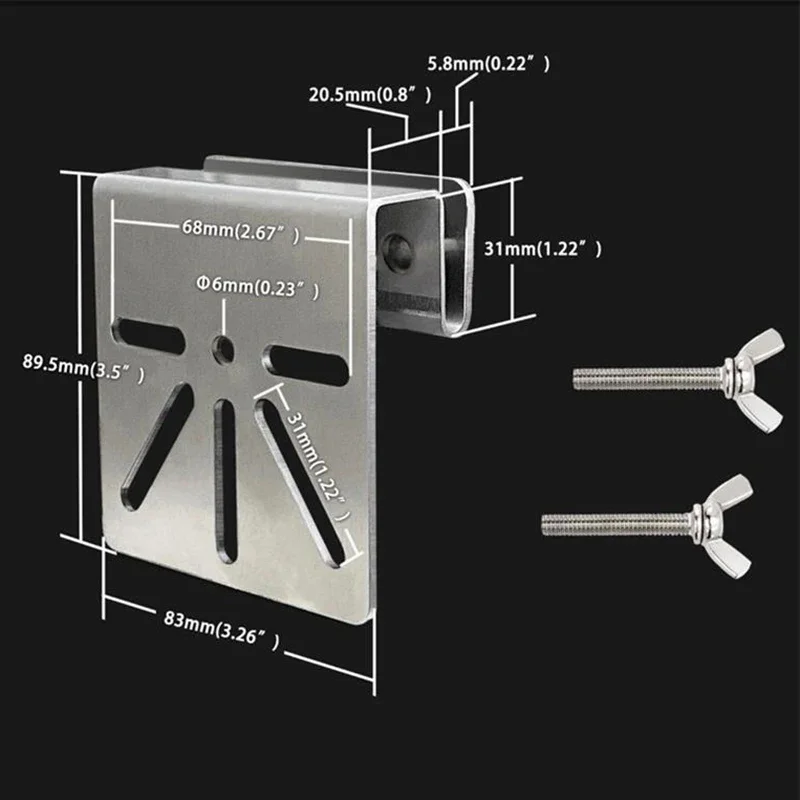 Essential Gutter Mount Bracket Compatible with Eufy SoloCam S340E30 Solar Camera Installation Accessory