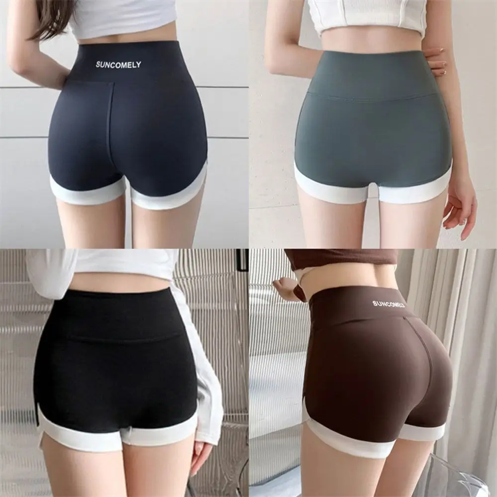 Boxer de sport anti-absorbe ouissement sans couture pour femme, pantalon court de sécurité pour le cyclisme, le non-curling, les abonnés aux documents