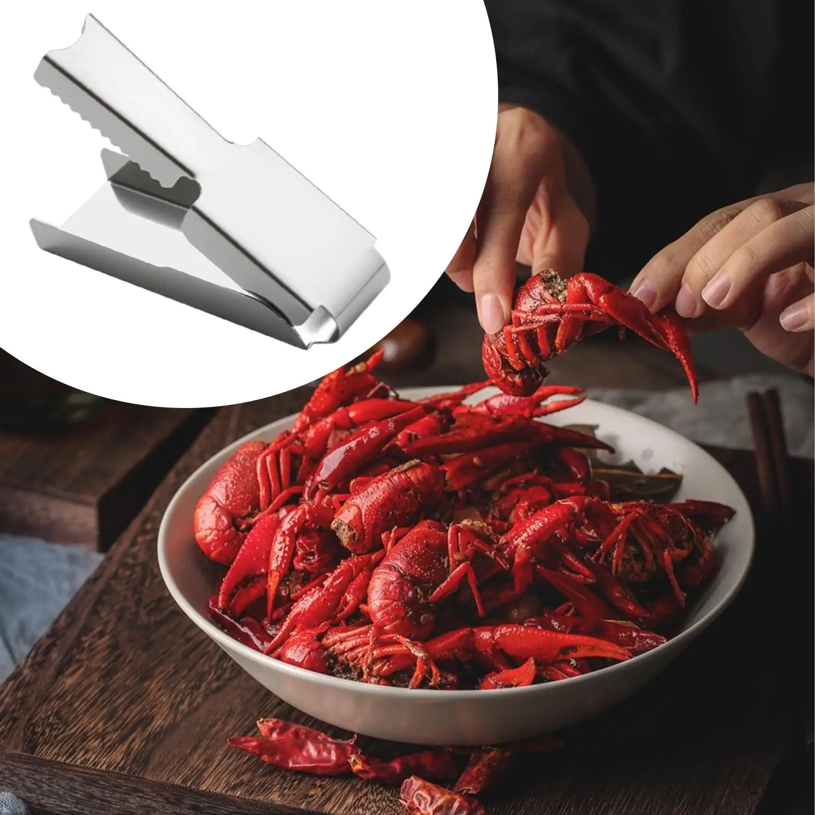 

Crawfish Peeler Easily Peeling Shrimp Tails Convenient Manual Crawfish Sheller for Party Kitchen Seafood Lovers Restaurant Home