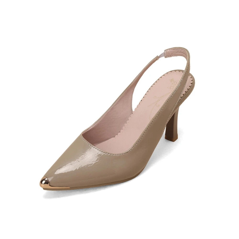 2023 New Luxury Designers Sandals Women Pumps Summer Fashion High Heels Pointed Toe Big Size 44 Platform Shoes F97-11