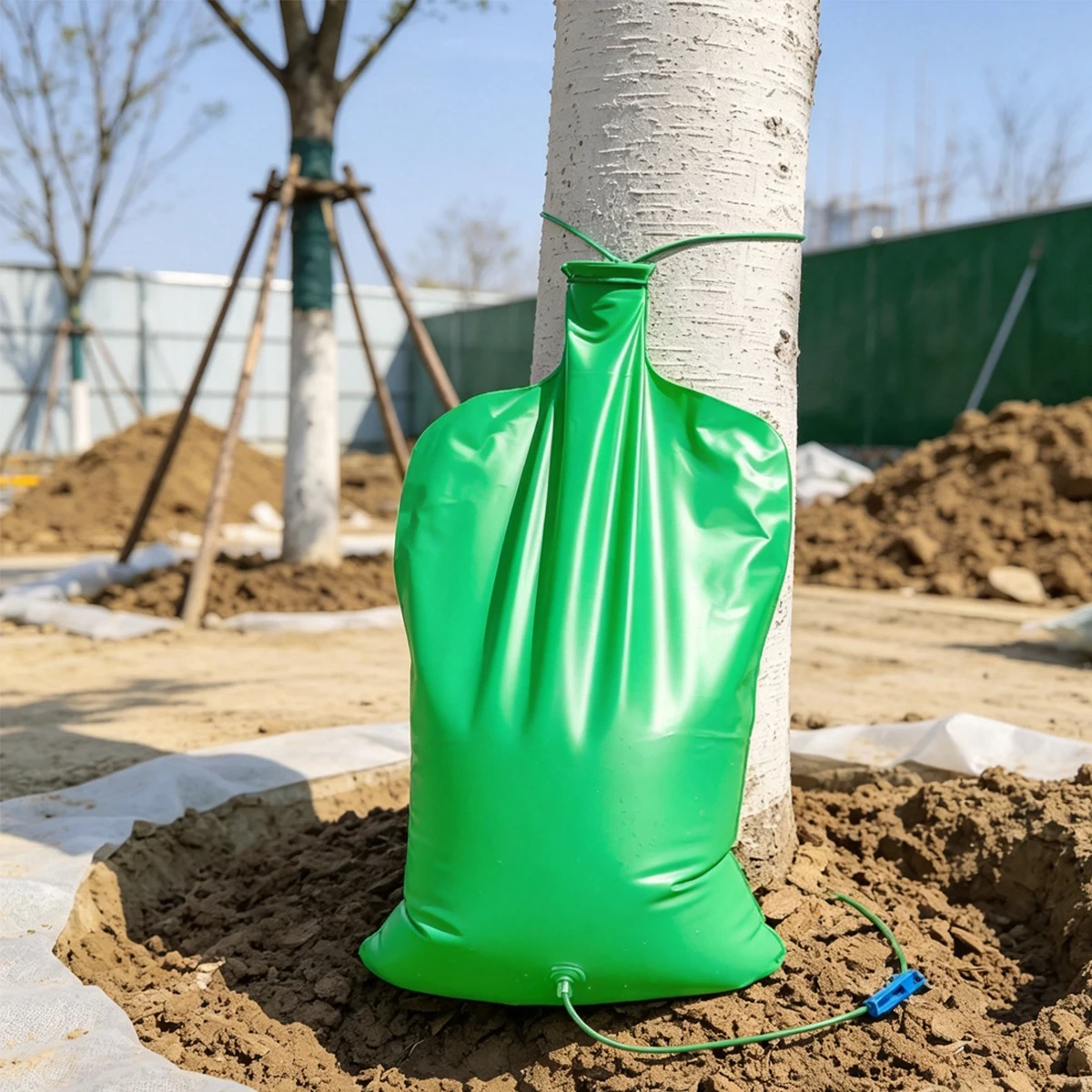 Reusable Tree Drip Irrigation Adjustable Water Supply Bag Self-watering Plant Dripper Drippers Plants Gutters Potted Kit Set