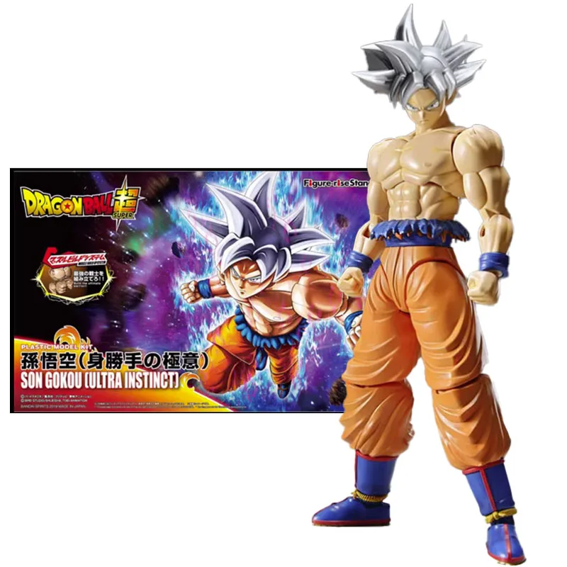 

Bandai Genuine Figure Dragon Ball Super Model Kit Figure-rise Standard Son Gokou Ultra Instinct Collection Model Action Figure