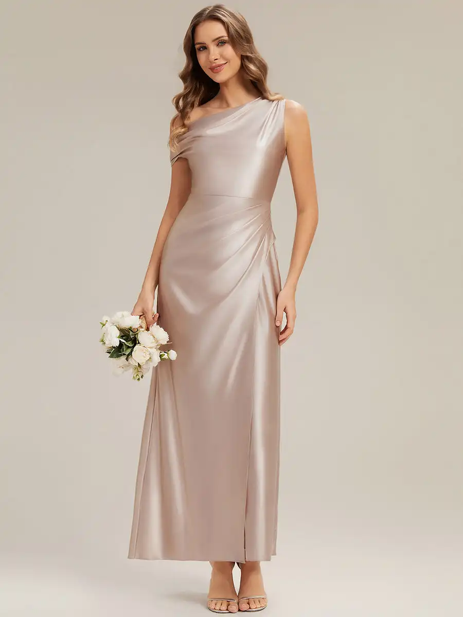 short-sleeve-asymmetrical-high-stretch-sheath-dress-with-thigh-high-slit-bridesmaid-dresses