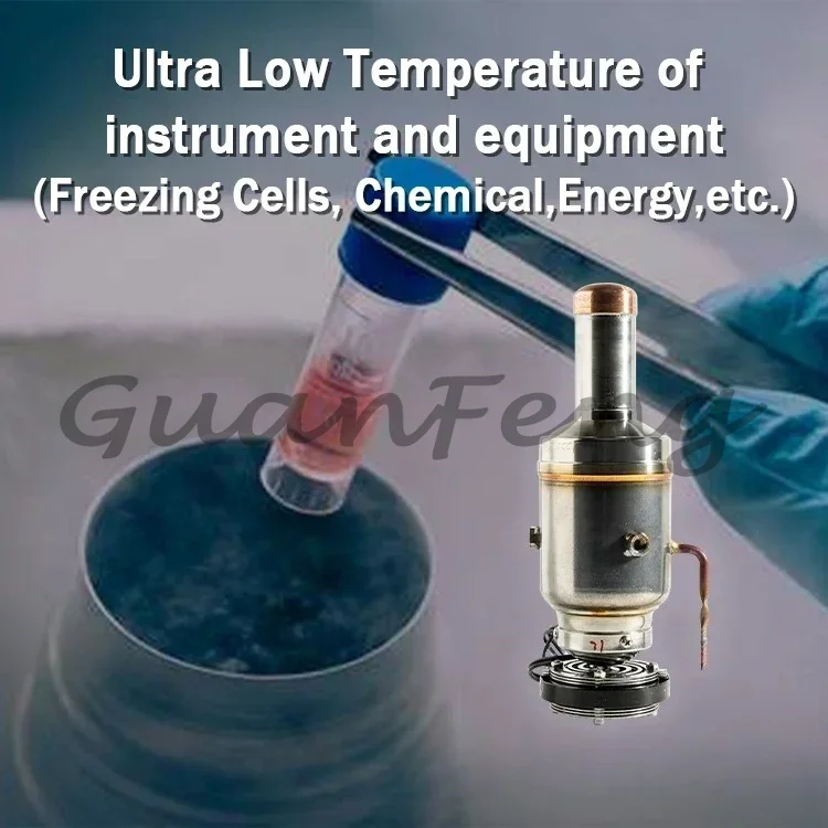 Ultra Low Temperature Stirling Cryocooler Free Piston Stirling Cooer for Ultra Low Temp