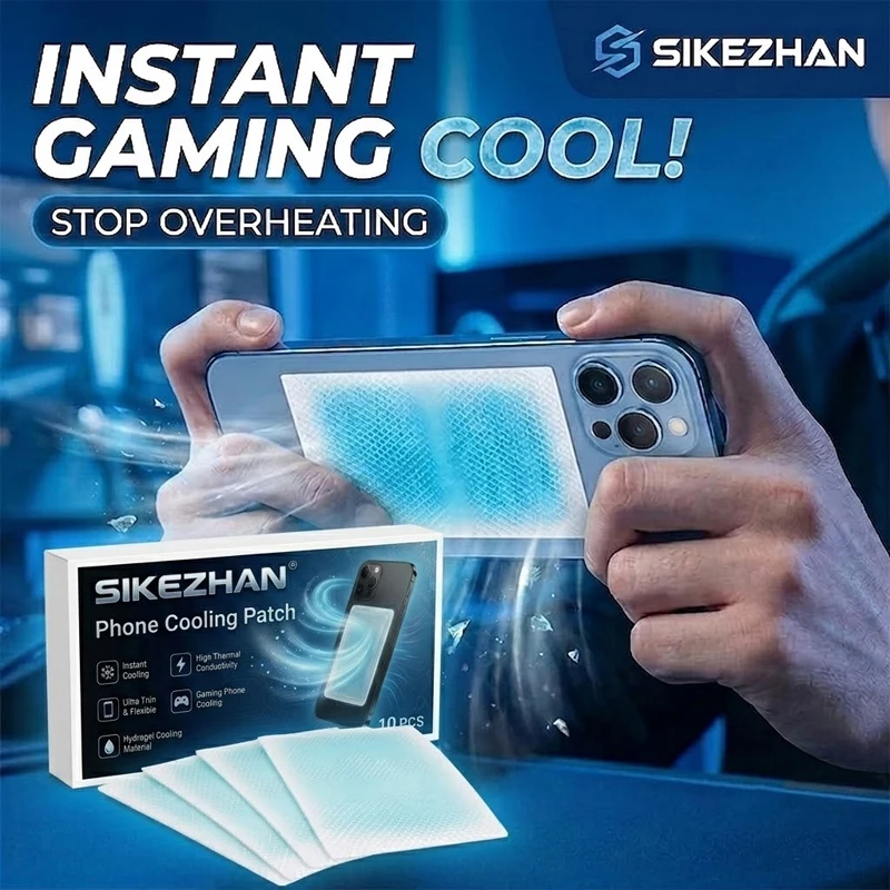 Phone Cooling Patch Instant Thermal Conductivity Hydrogel Sticker Ultra Thin Flexible Gaming Heat Dissipation Pad - SIKEZHAN