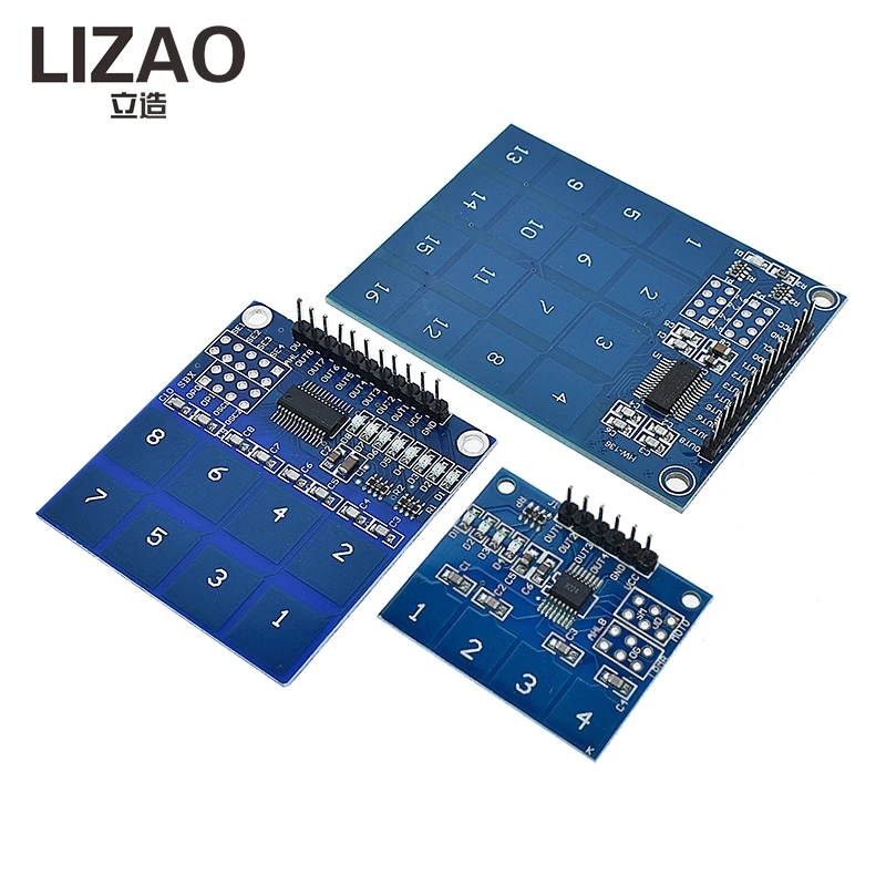 LIZAO Capacitive Touch Button Module TTP223 TTP224 TTP226 TTP229 Single Channel Touch Switch Sensor Board