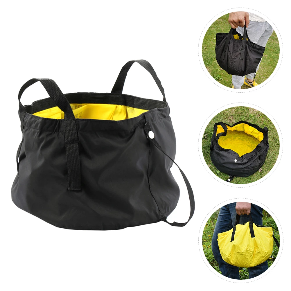 

Foldable Basin Reinforced Sewing Large Capacity Portable Travel Foot Soak Bucket For Camping Lightweight Collapsible Water Basin