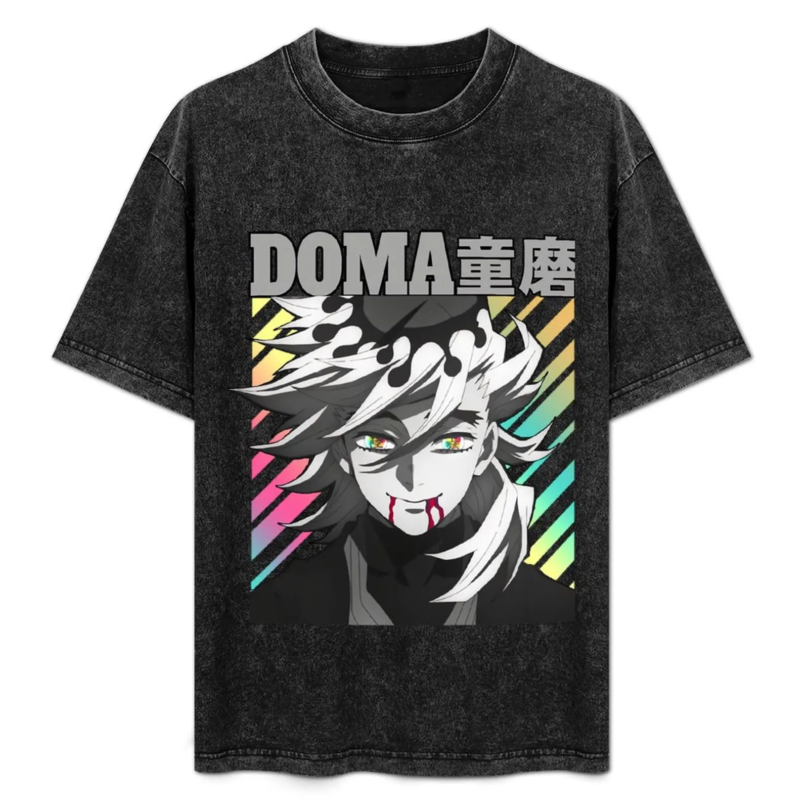 D0ma The Kizuki Demon T-Shirt vintage graphic t shirt vintage rapper graphic tees summer tops mens champion t shirts