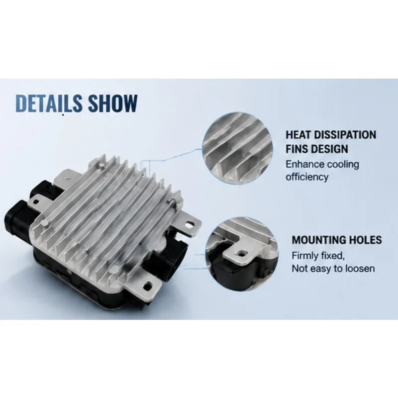 BA8Z8B658A BA838C609AA Resistance Regulator Fan Carrier Cooling Fan Control Module for Ford Fusion Taurus Explorer Lincoln MKZ