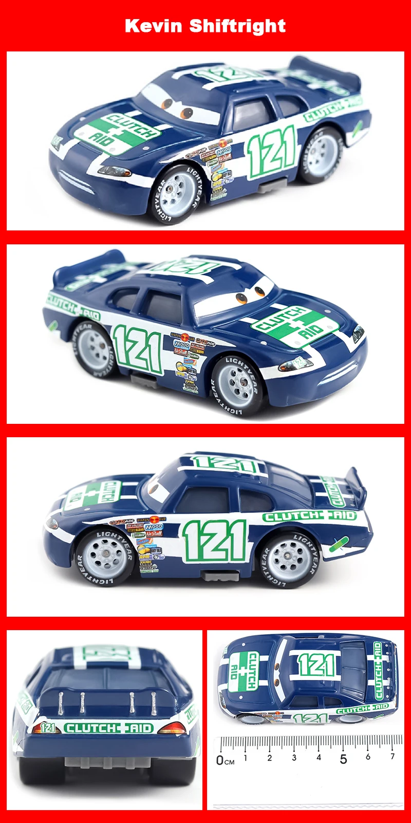 Pixar Cars 2 Cars 3 Pixar Cars Metall-Diecast-Modellautos Lightning McQueen Legierung Rennwagen-Serie Kinderspielzeugauto – Detail 37