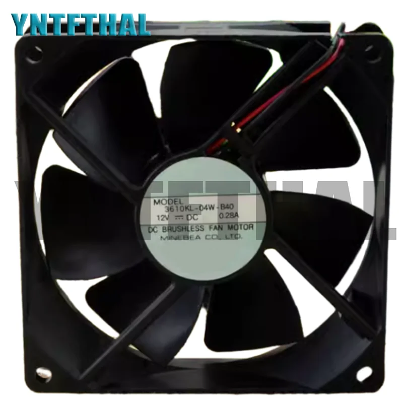 

New 3610KL-04W-B40 12V 0.28A Cooling Fan