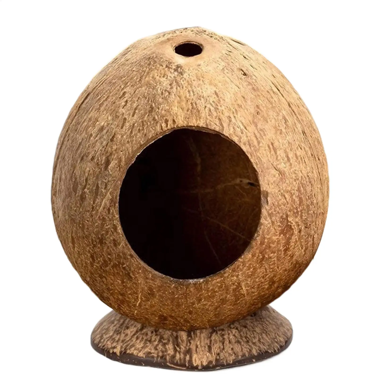 جربيل هاوس 5.3 × 4.7 بوصة ملحقات الهامستر حاوية مقاومة للمضغ مع قاعدة مضادة للطرف موئل الكهف لأرنب القنفذ جربيل #1