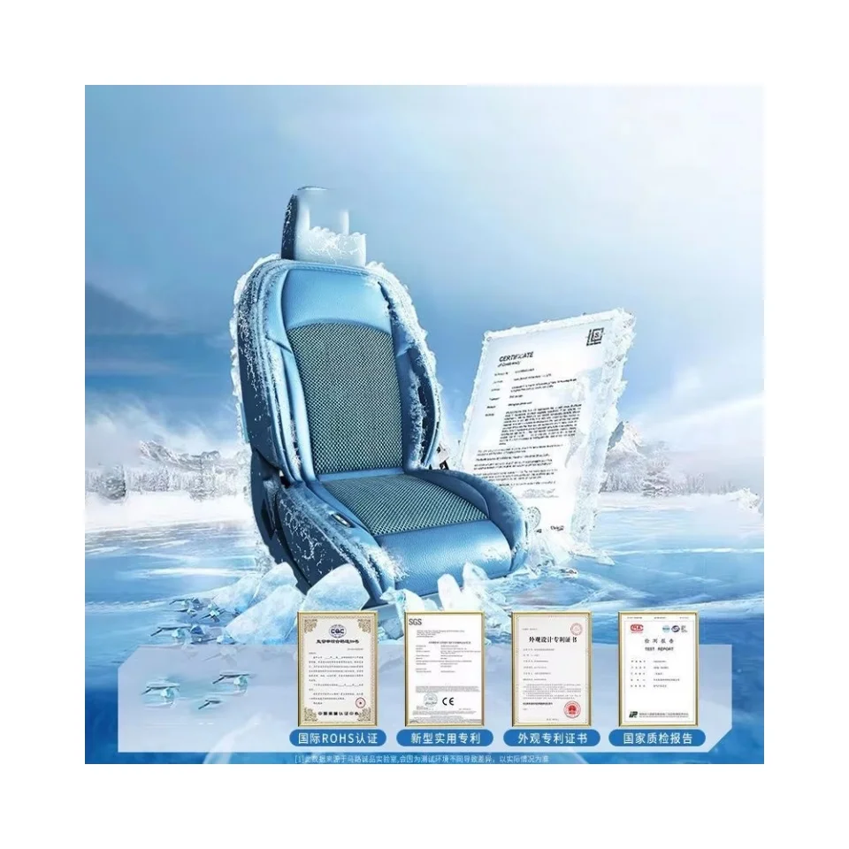 

Comfier Cooling Car Seat Cushion With Fan Cold Air Cooling Cushion