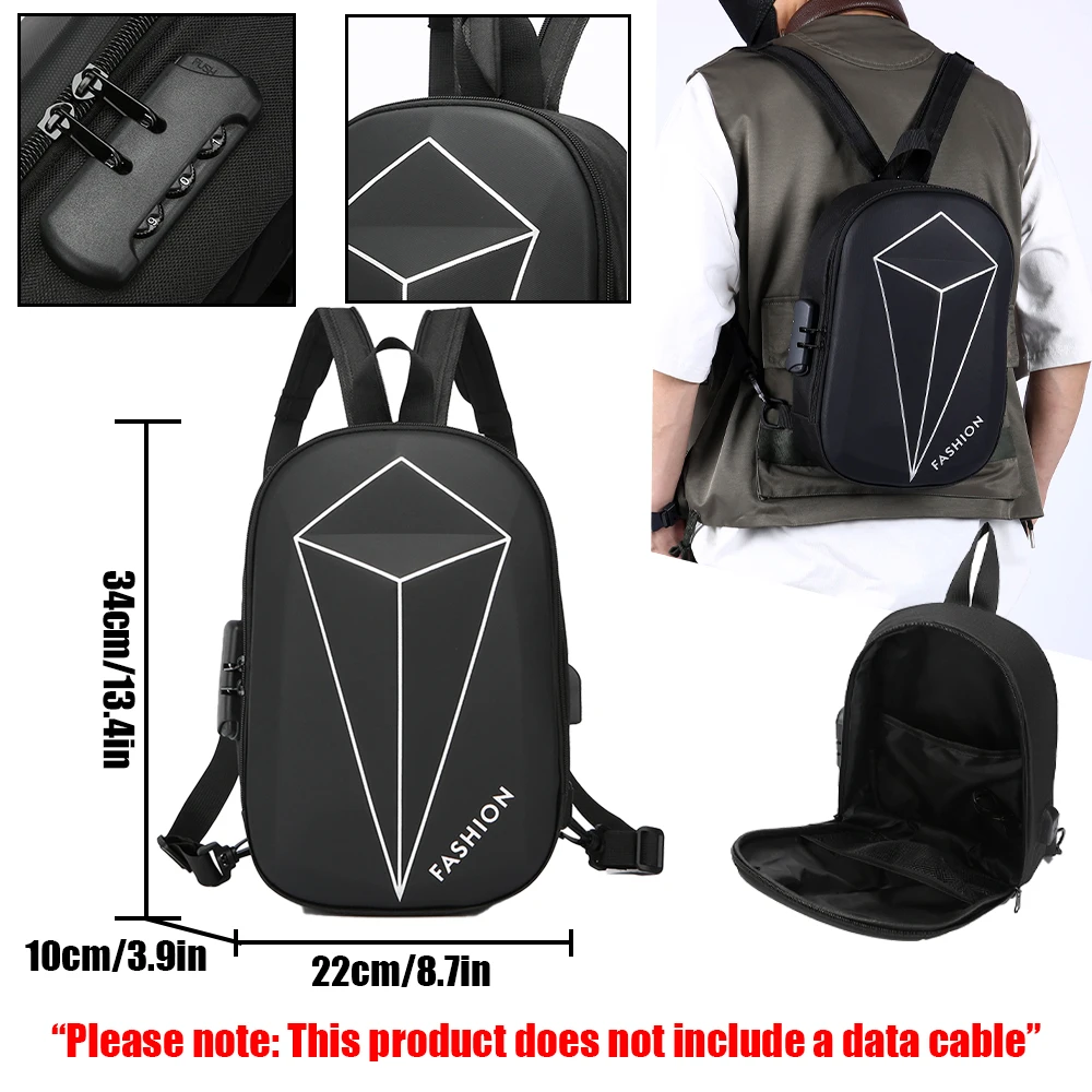 

Корейская версия, многофункциональная противоугонная нагрудная сумка с двумя плечами для отдыха, мужская сумка через плечо для деловых поездок