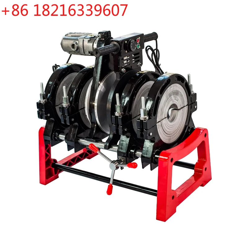 63-200 مم، PE، PPR، PB، PVDF، HDPE، machines soldadura por fusia a tope، tuberia، motor fusies en caliente