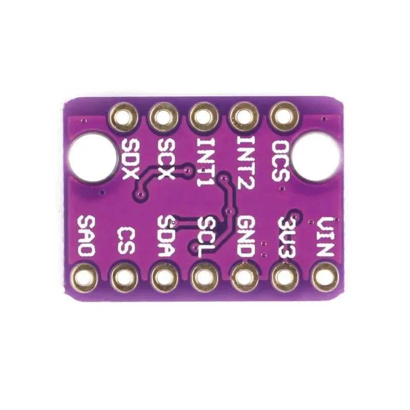 BMI160 6DOF 6-axis Rate Gyro Gravity Accelerometer Sensor Module IIC I2C SPI Communication Protocol 3-5V