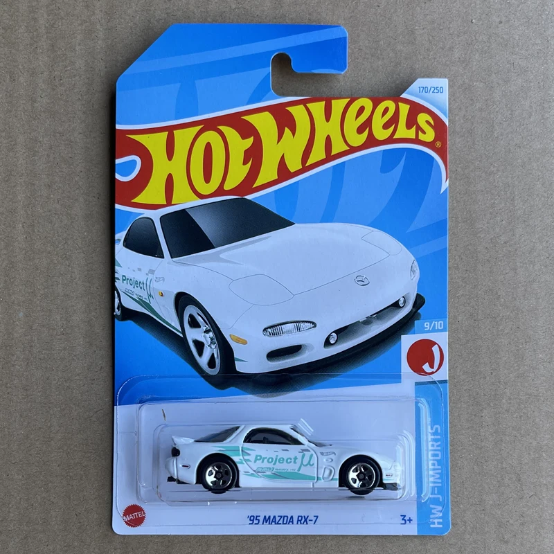 Original Hot Wheels C4982 Car Toy 1/64 Diecast 2024J Let\'s Race Series Camaro Mazda Rx-7 Vehicle Toys for Boys Birthday Gift