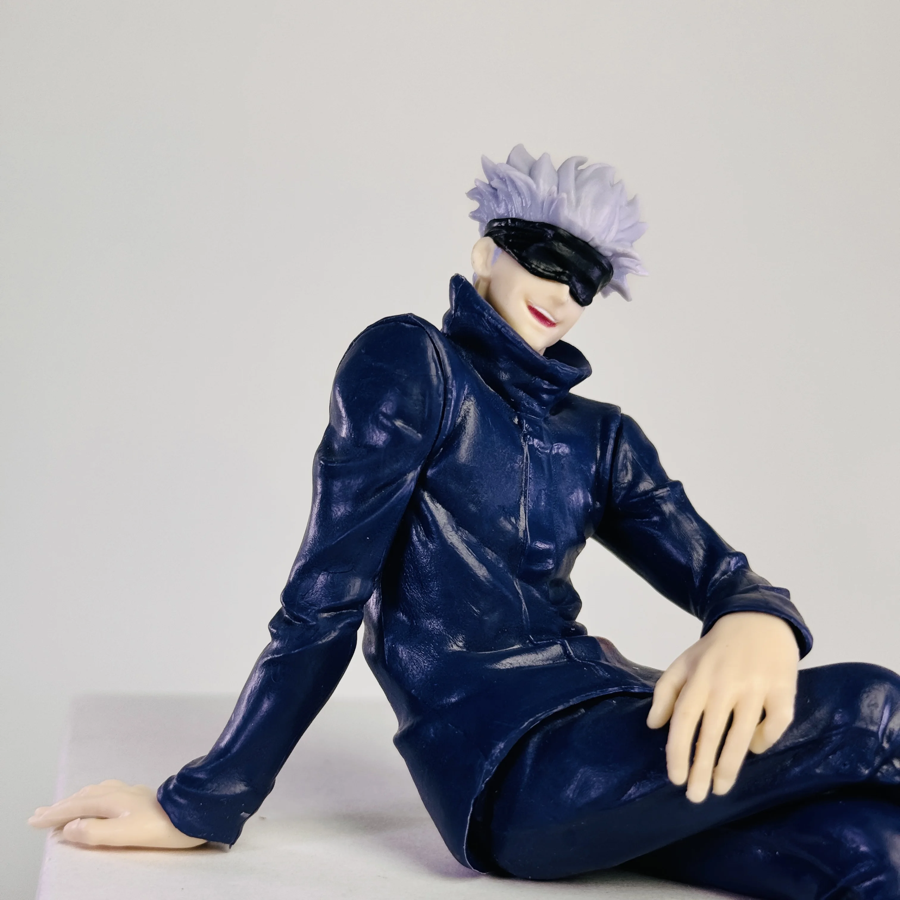 Hot New Jujutsu Kaisen Anime Figure Sitting Satoru Gojo Figure Collection Model PVC Action Figures Anime Decoration Toys Gifts image 4