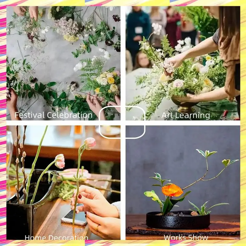 

ABJJ Flower Frogs For Arrangements Holder Flower Frog Stainless Steel Pin Frog For Classroom, Home, Office 0.9 Inch Metal 24 PCS