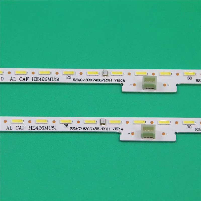LED Backlight Strip For JVC LT43DA760 Bars RSAG7.820.6776 Rulers Bands For PHILCO PLD4316FI Kits Array HE425HU-B51 Tapes Lanes