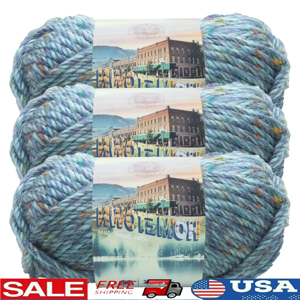 

Супер объемная многоцветная пряжа, 3 шт., акриловая, мягкая, легкий уход, вязание крючком, ремесленные проекты, машинная стирка, сухая