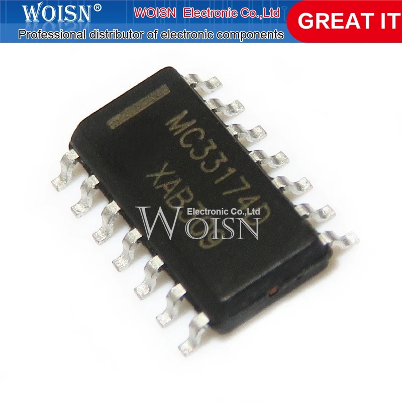 10PCS Chipset MC33174D MC33174 SOP-14