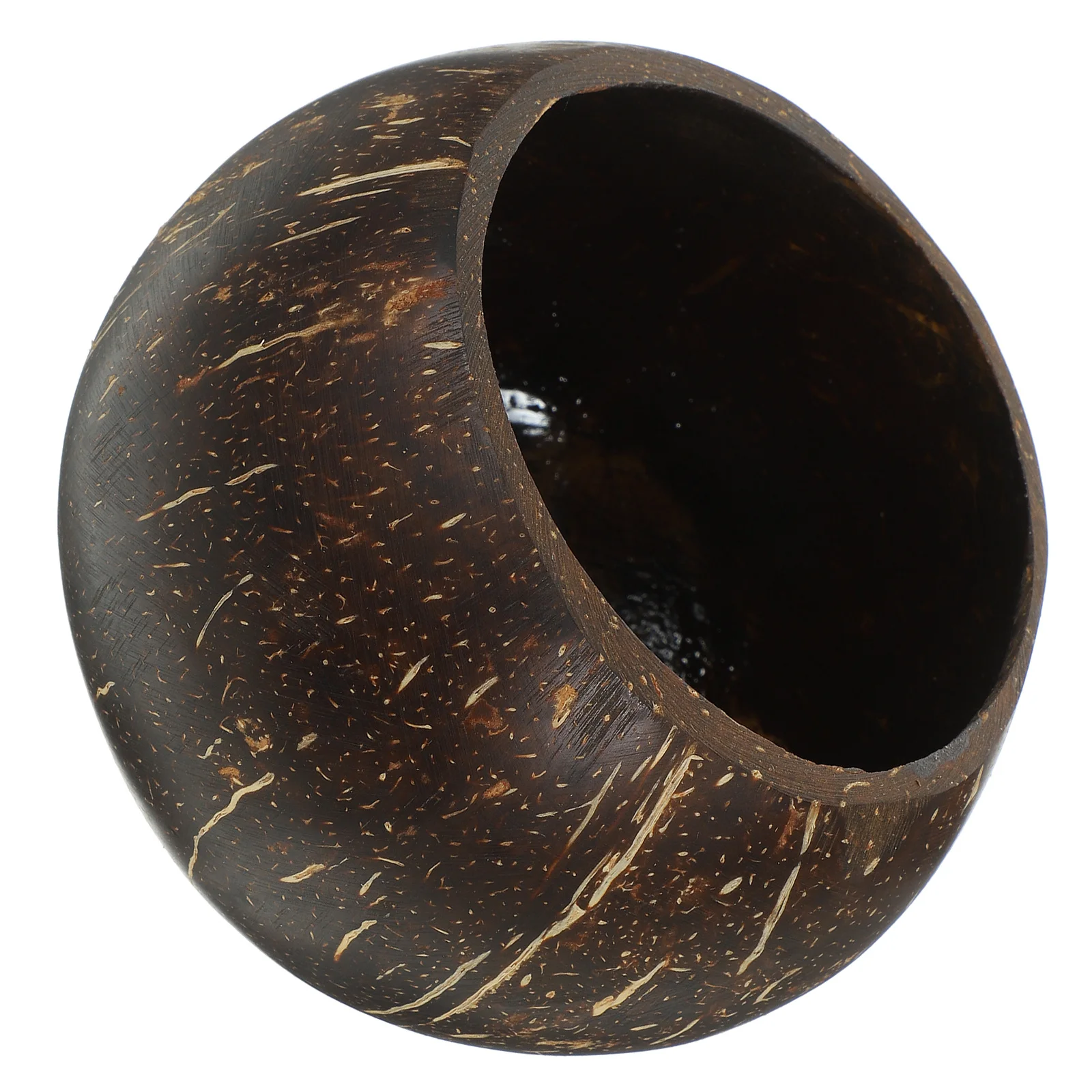 

Coconut Shell Holder Natural Soy Wax Container Decorative Scented Bowls for Romantic and Tropical Table Decoration