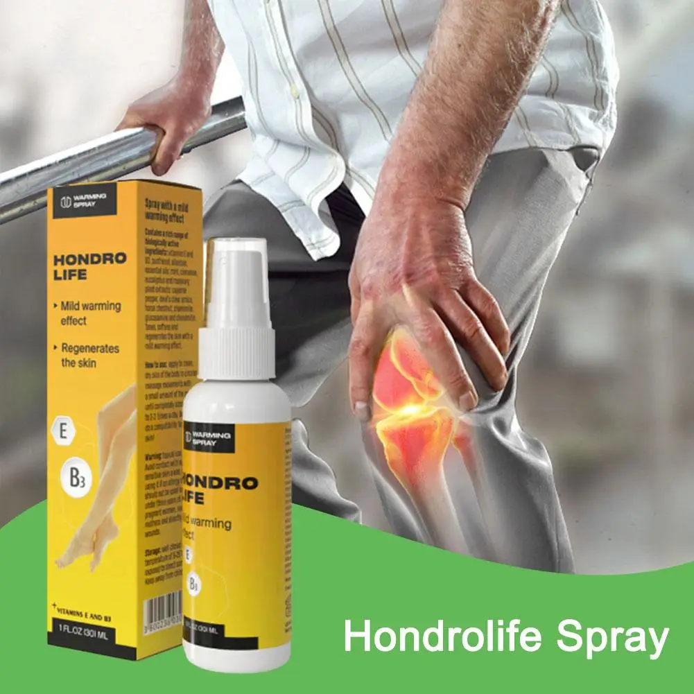 The joint care spray quickly penetrates the skin to relieve joint pain, swelling and discomfort, providing quick relief to joint