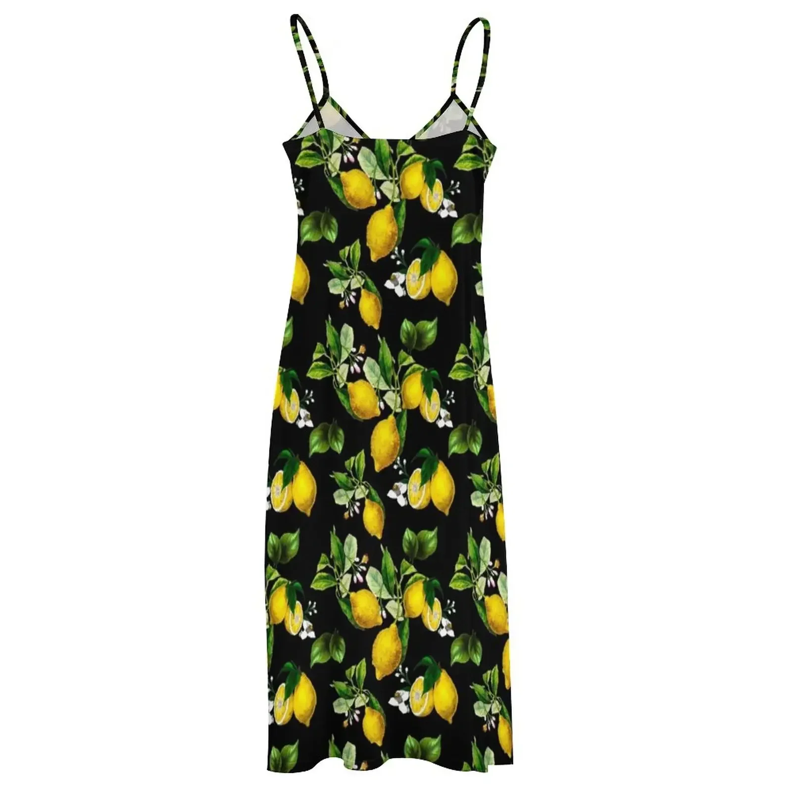 Cytrus, cytryny, sztuka vintage Sukienka bez rękawów Damska letnia sukienka garniturowa dla kobiet 2023 luksusowa designerska sukienka na imprezę