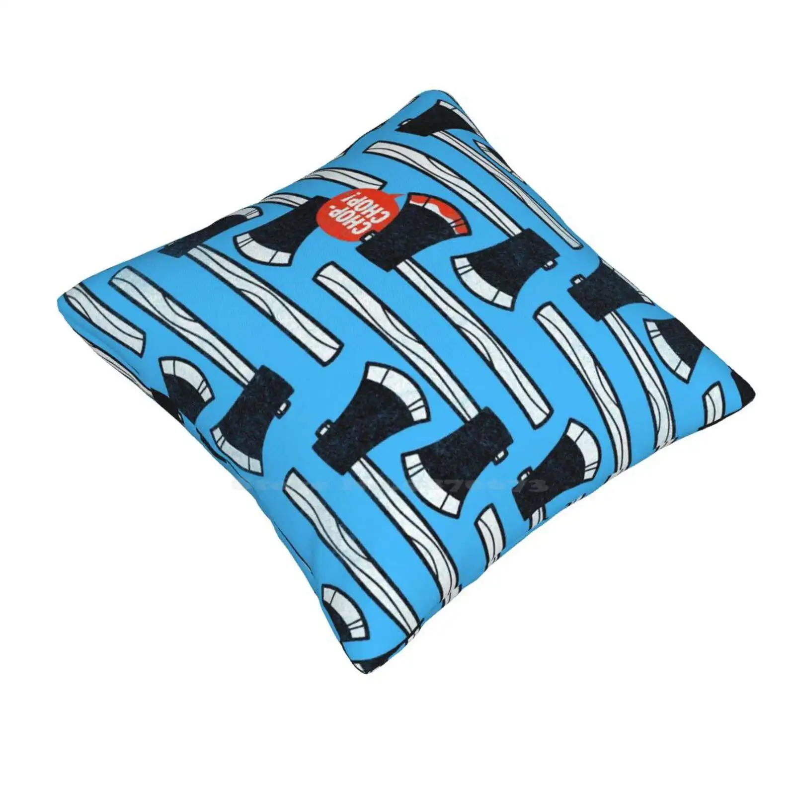 Chop Chop Home Sofa Car Cushion Cover Pillowcase Word Chop Chop