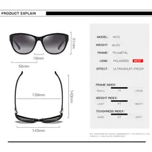 Women's Fashion Polarized Sunglasses #6