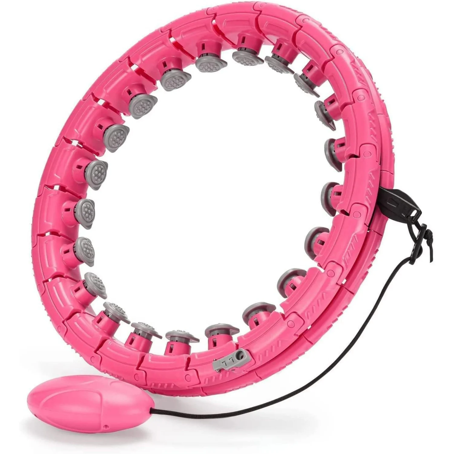 

Smart Weighted , -in-1 Quick Weight Loss Fitness Massage, Larger Waist Size Range for More Users, , Adjustable Exercise Hoops