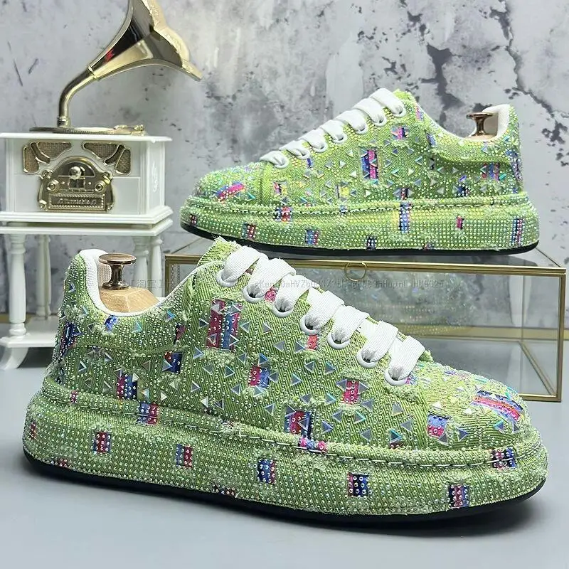 

Stiletto diamond sky-studded platform shoes unique trendy luxurious versatile with a stylish design perfect for all occasions