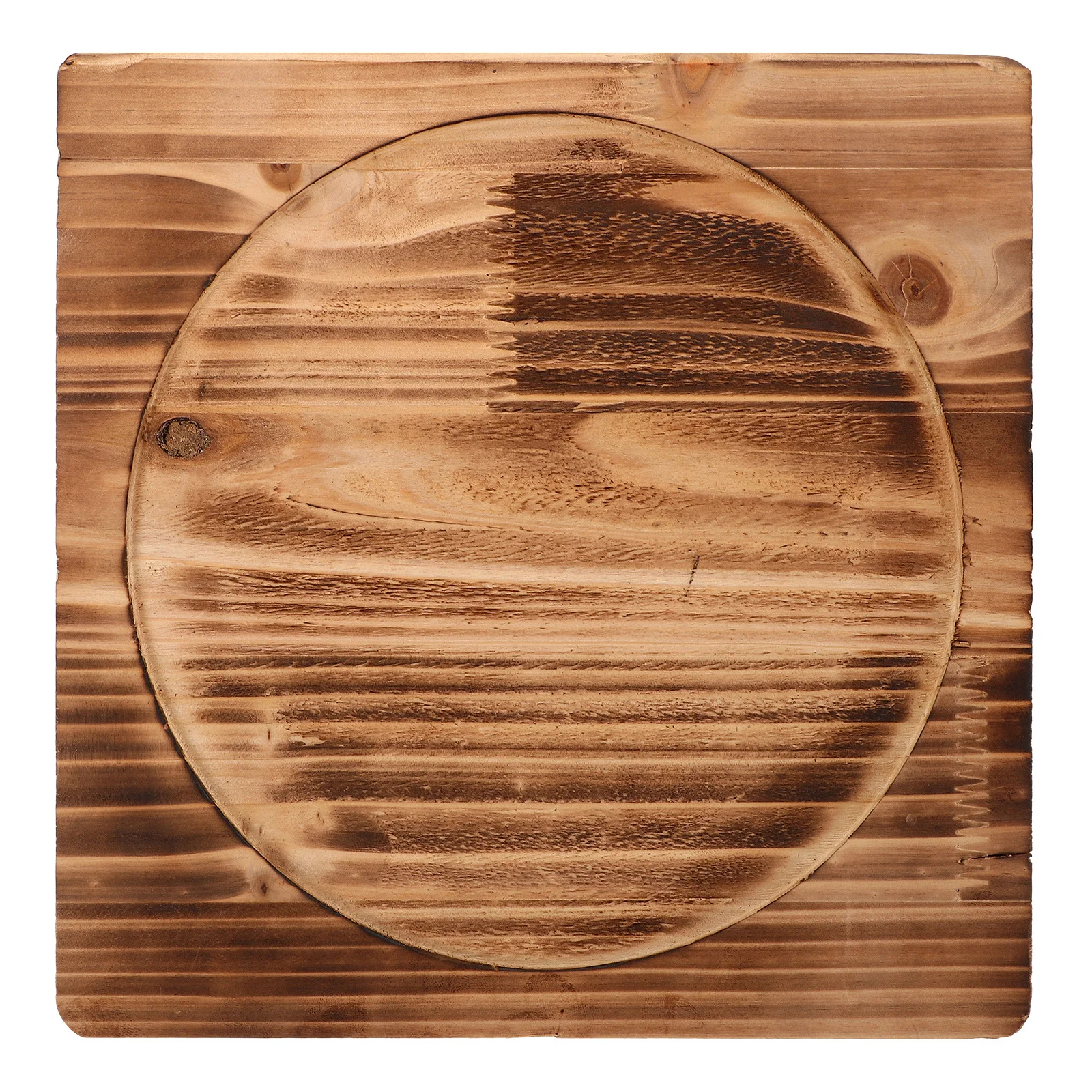 

Stone Bowl Mat Heat Resistant Wooden Base Korean Hot Pot Insulation Non-Slip Table Protection Dining Kitchen Camping