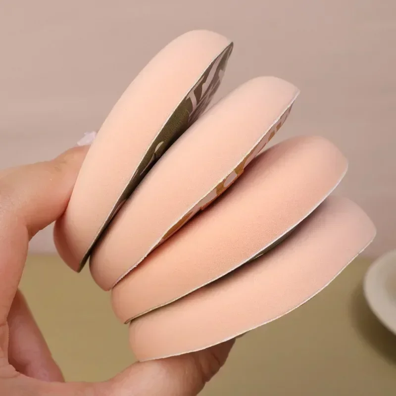 1/2PCS Air Cushion Cosmetic Puff Set with Storage Box Soft Round Wet and Dry Use Concealer Foundation Makeup Sponge Beauty Tools