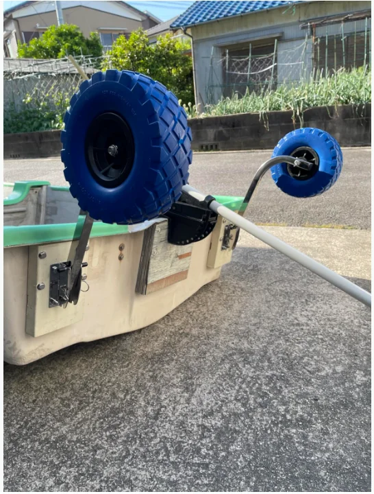 

HV-MARiNE inflatable boat launching wheel - fishing boat underwater wheel - 304 stainless steel - for outdoor beaches