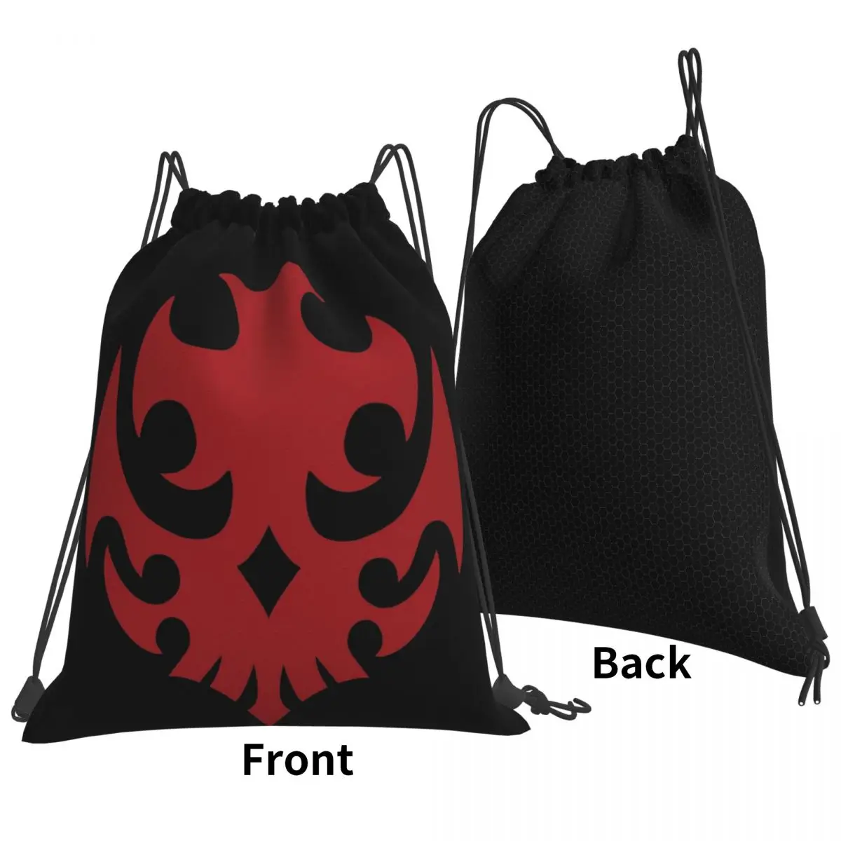 Neo The World Ends With You Reaper Backpacks Multi-function Drawstring Bags Storage Bag Book Bags for Man Woman Students