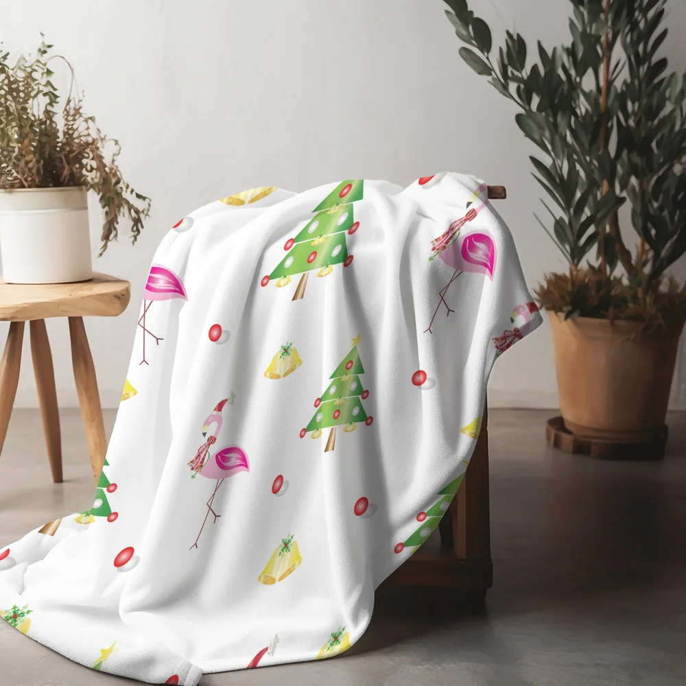 

TU Soft Throw Blanket Cozy Warm Flannel Fleece Blanket Home Decor Bedspread Living Room Bedroom Couch Cover Throw