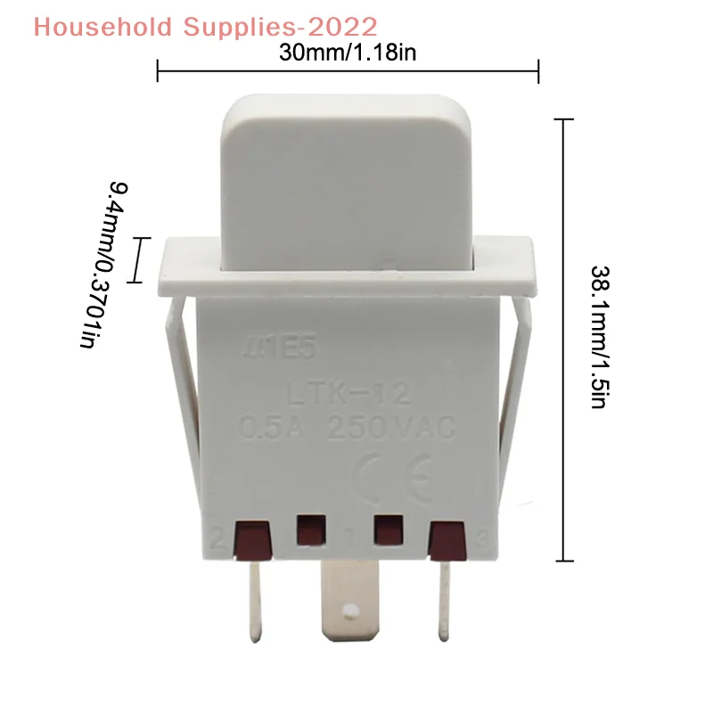 

Normally Open Normally Closed Switch Refrigerator Anti-tipping Three-pin Switch
