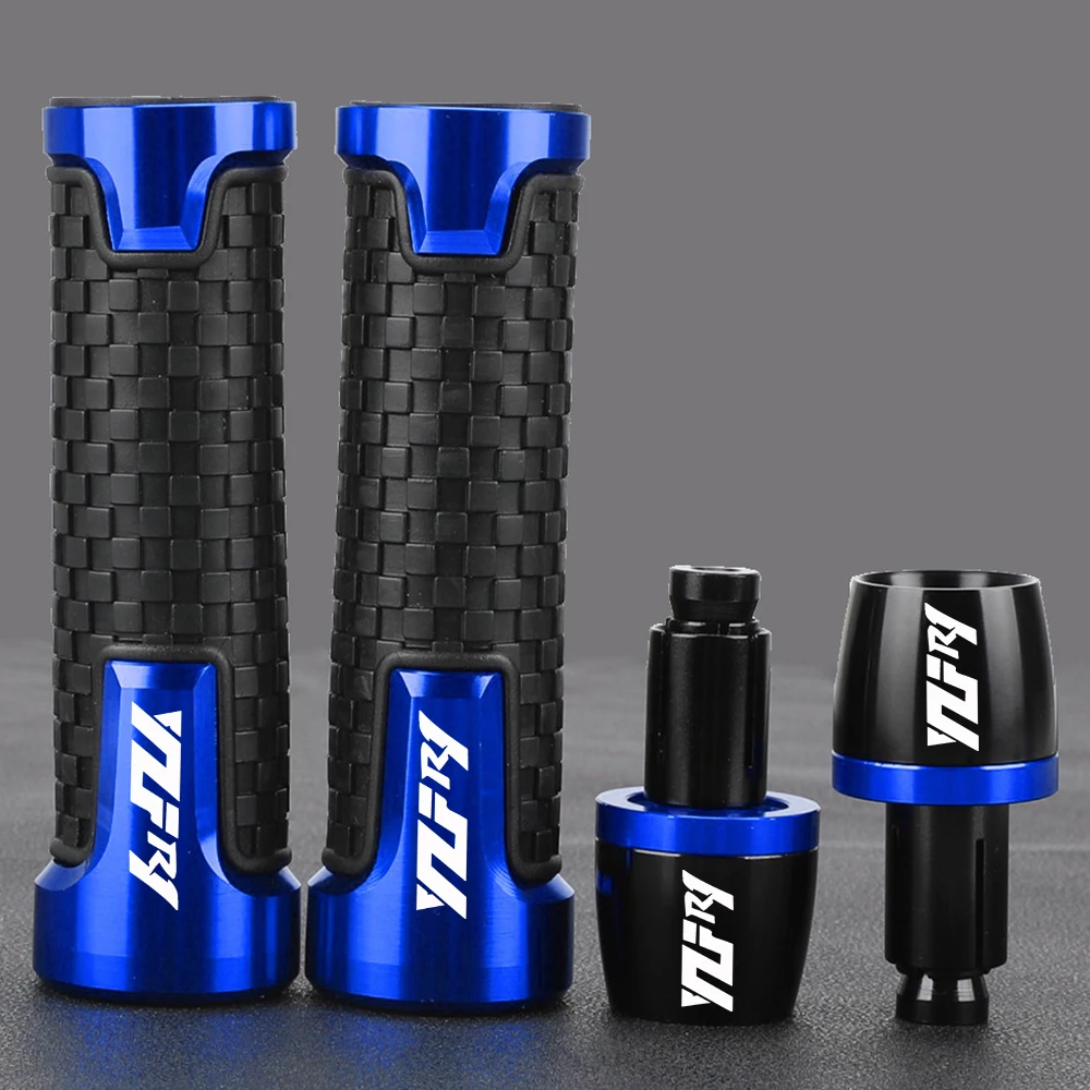 

For YAMAHA YZFR1 YZF-R1 YZF R1 R1M R1S 2004- 2024 2023 2022 2021 2020 Motorcycle Handlebar Grips Handle Bar Cap Ends Plug Slider