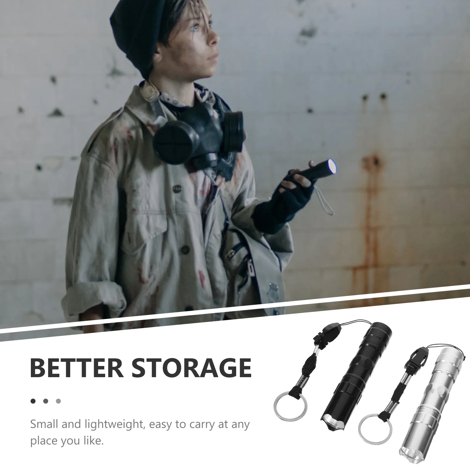 2 قطعة LED عالية الأداء الشعلة أبعد الإضاءة المسافة خفيفة الوزن مصباح يدوي للتخييم المشي لمسافات طويلة حالات الطوارئ