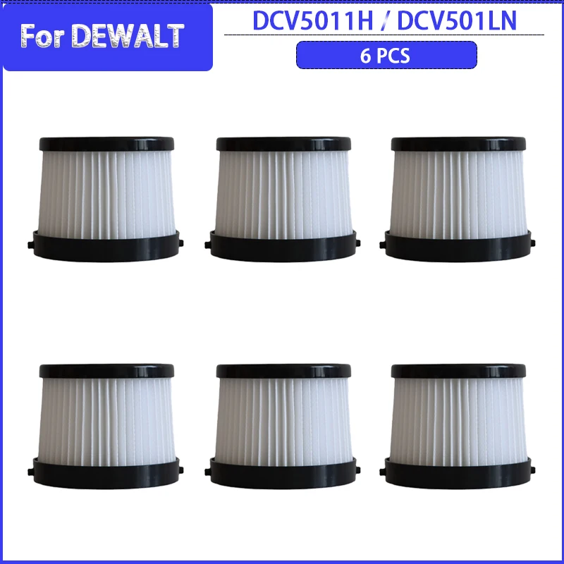 Washable Filter For DEWALT DCV5011H DCV501LN DCV501 20V Vacuum Cleaner Accessories Replacement