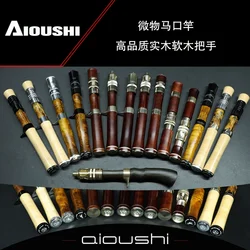 AIOUSHI Solid wood handmade trout rod handle calibers are available for fit rod 6.3mm and fit rod 7.5mm