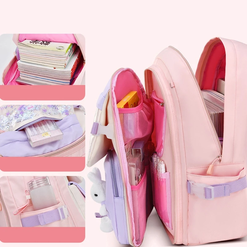 Детский рюкзак, милый рюкзак для девочек, легкий школьный рюкзак для учеников начальной школы, Женский дорожный рюкзак