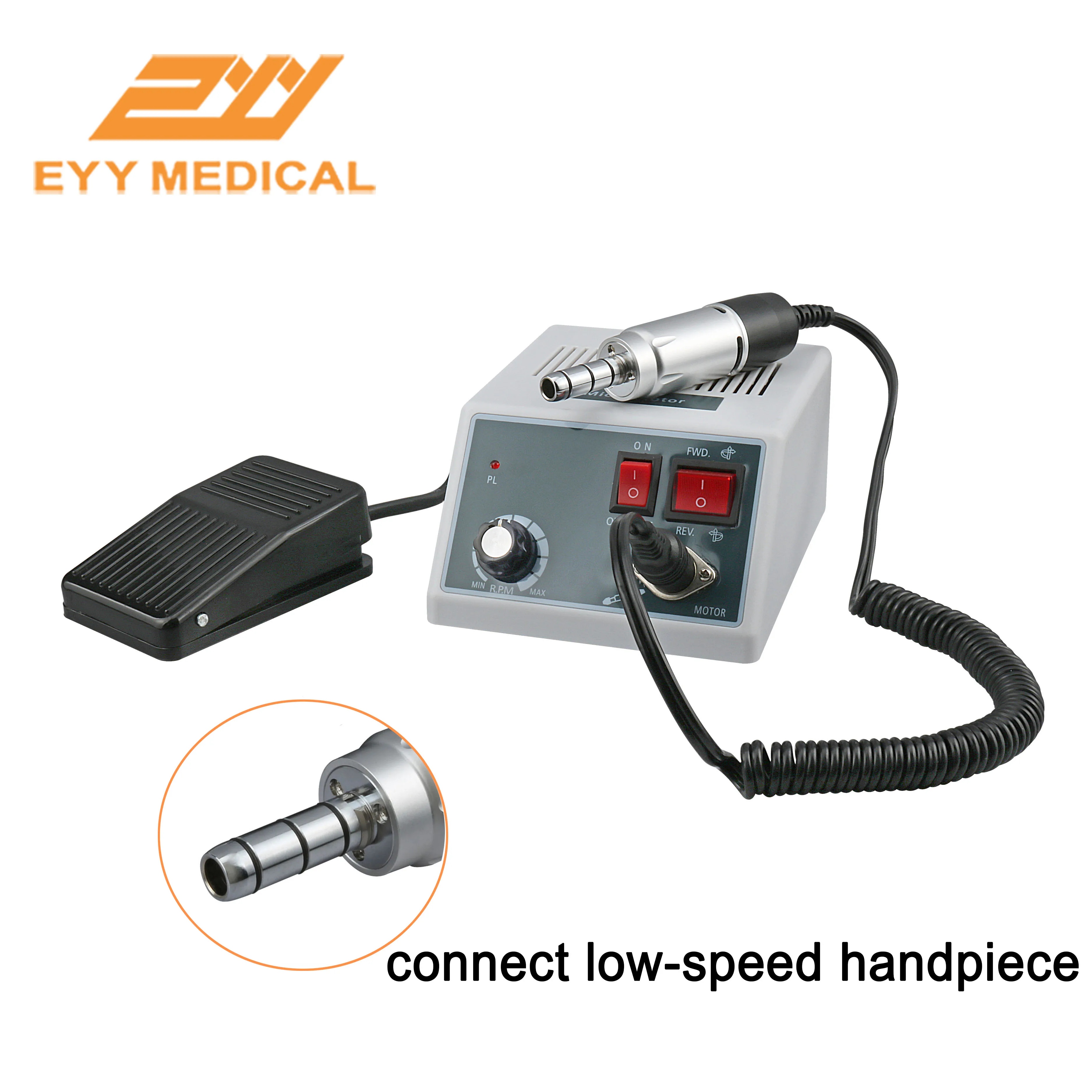 Dental Micromotor Polishing Micro Motor Handpiece Fit 35000 RPM 18 102 204 Handle Dental Lab Equipment Marathon Micro Motor