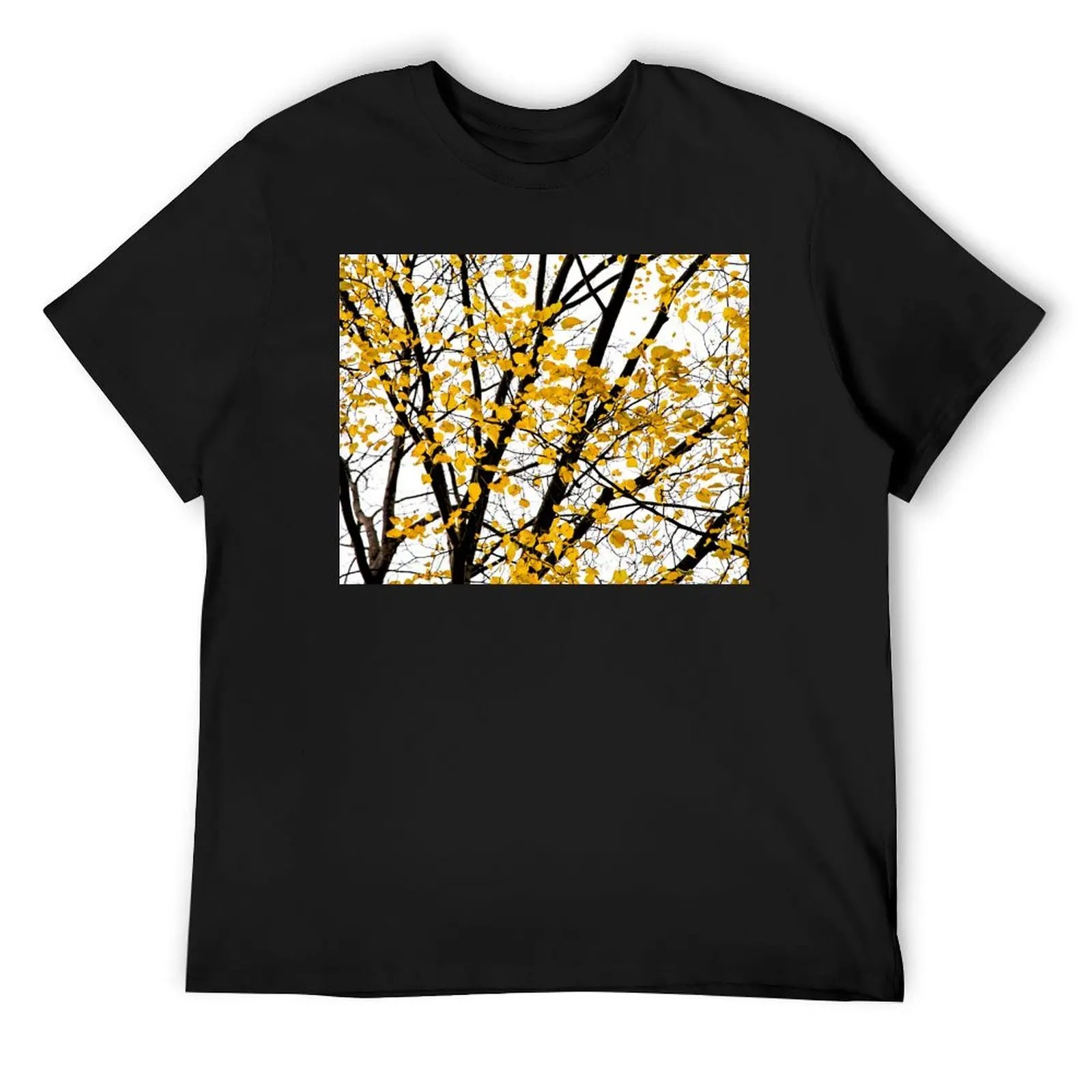 Fall Leaves and Trunks T-Shirt cute tops shirts graphic tee cheap stuff mens clothing