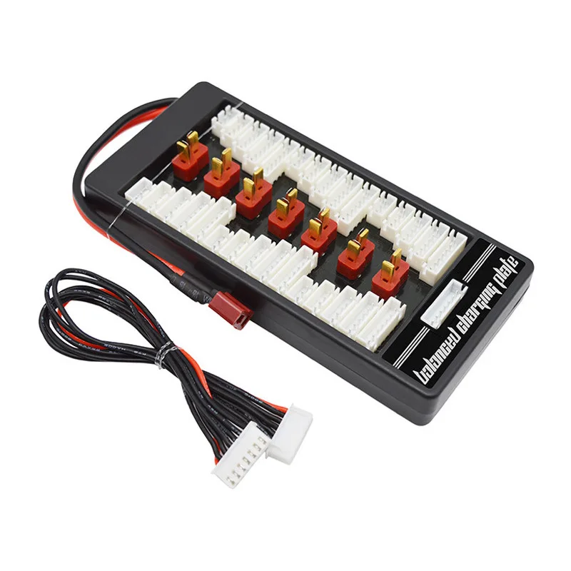 Multi Parallel Balanced Charging Board 2S-6S Lipo T/XT60/4.0 Plug for RC Battery Charger B6AC A6 Parallel Charging Plate Board