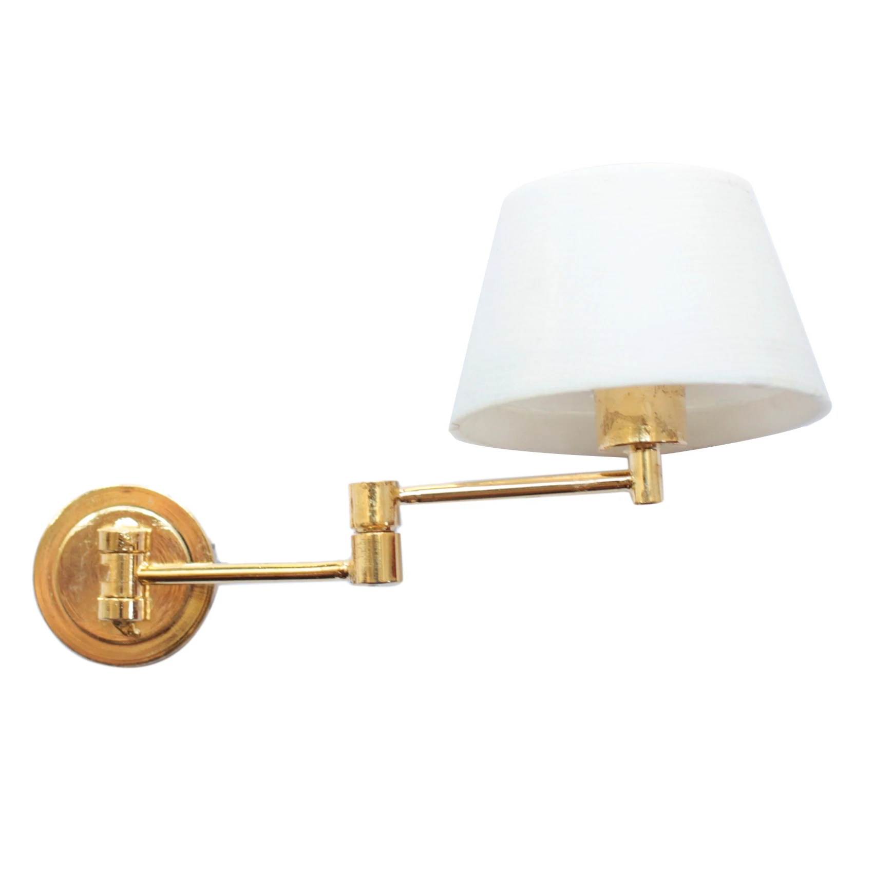 1/12 Miniature Wall Light Accessories Miniature LED Wall Sconce Lamp, Battery Operated,Can Be Bright